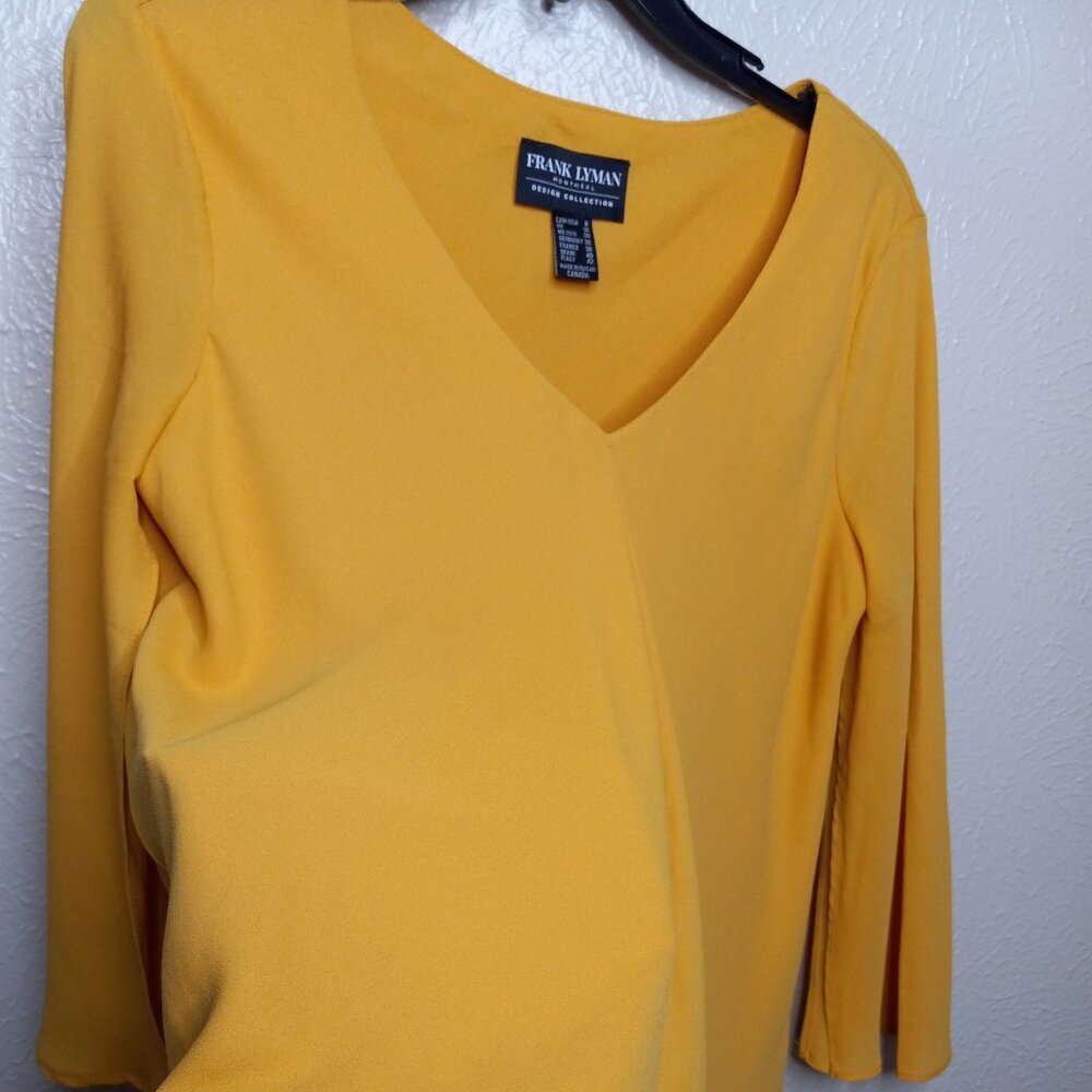 Boho‎ Chic Frank Lyman Design Collection blouse Size 8